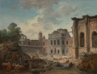 Demolição do Château de Meudon
